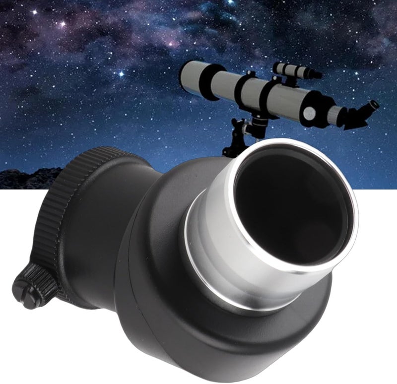 ciciglow 1.25inch 45 Degree Diagonal Adapter Prism for Astronomical Telescope, Wide Viewing, More Light , Clear Image with Dust Proof Cover and Excellent Lens - Image 3